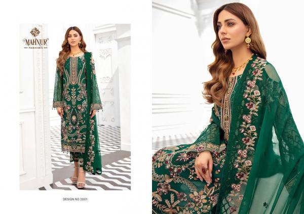 Mahnur 2 Bridal Wear Georgette Designer Salwar Suits Collection